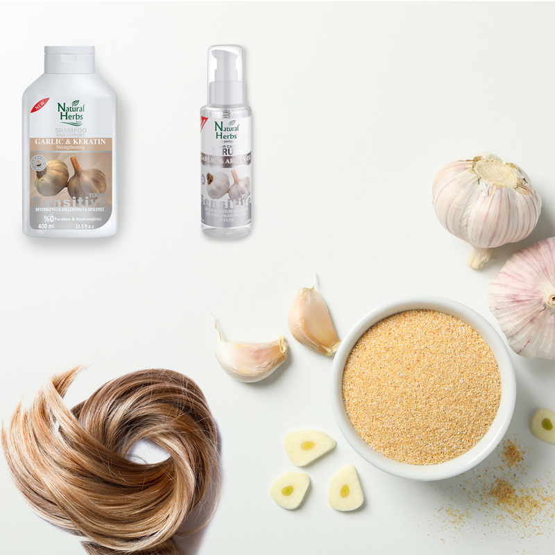 Knoblauch-& Arganöl Haarserum 75ml
