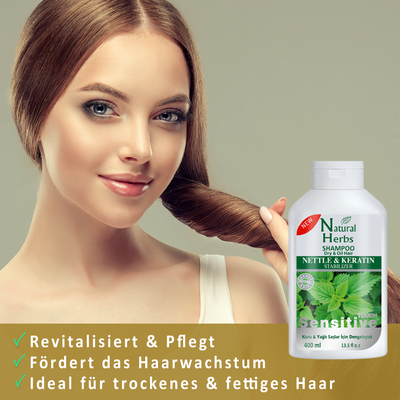 Brennnessel & Keratin Shampoo 400ml