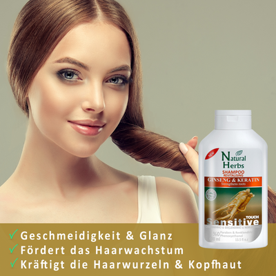 Ginseng Keratin Shampoo 400ml