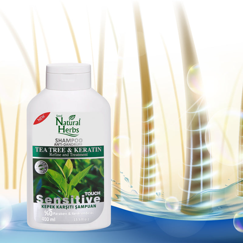 Tea Tree & Keratin Shampoo 400ml